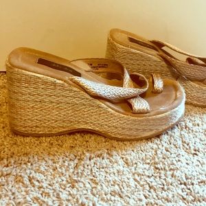 Open Toe Wedge Sandal